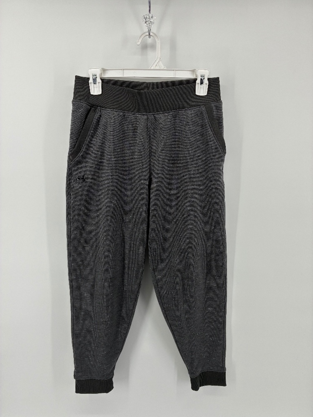 Under Armour Loose Fit Cold Gear Fleece Track Pants Joggers Cuffed Ankles